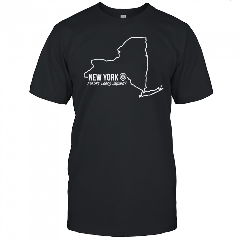Valuetainment Future Looks Bright New York State T-shirt