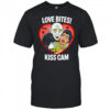 Vampire love bites kiss cam parody Halloween shirt