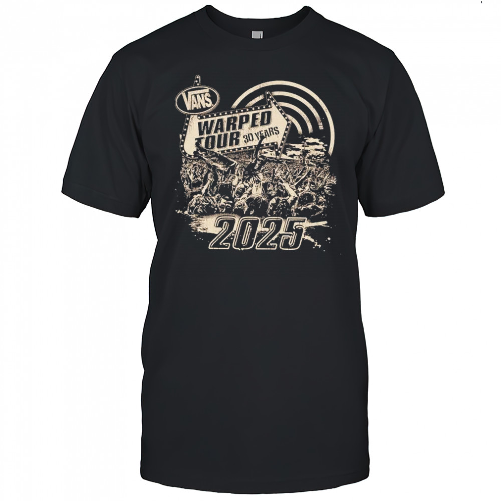 Vans Warped Tour 2025 30 Years Crowd Surf T-shirt