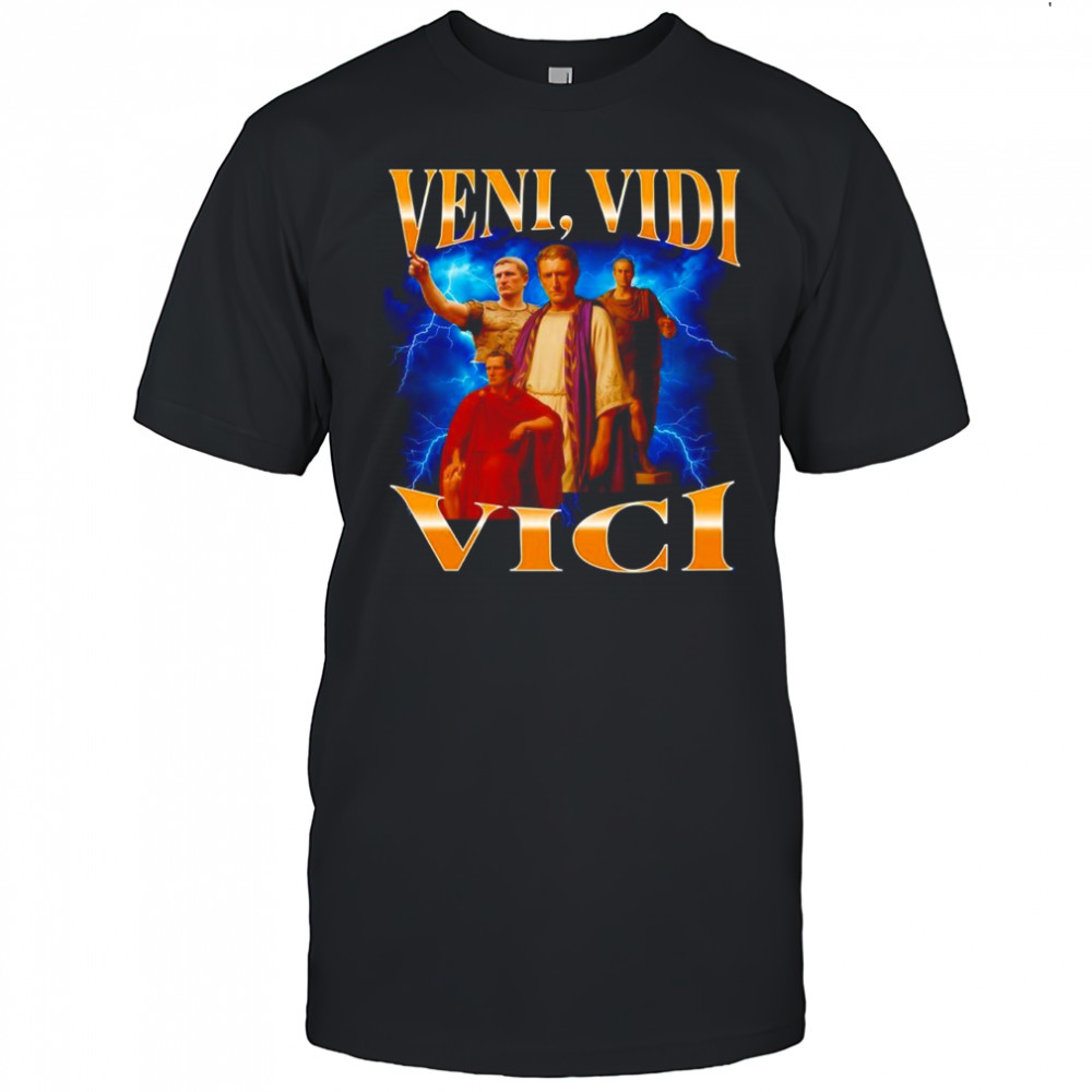 Veni Vidi Vici Julius Caesar graphic shirt