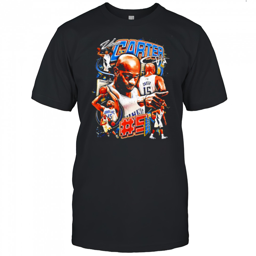 Vince Carter #5 Draft Orlando Magic graphic shirt
