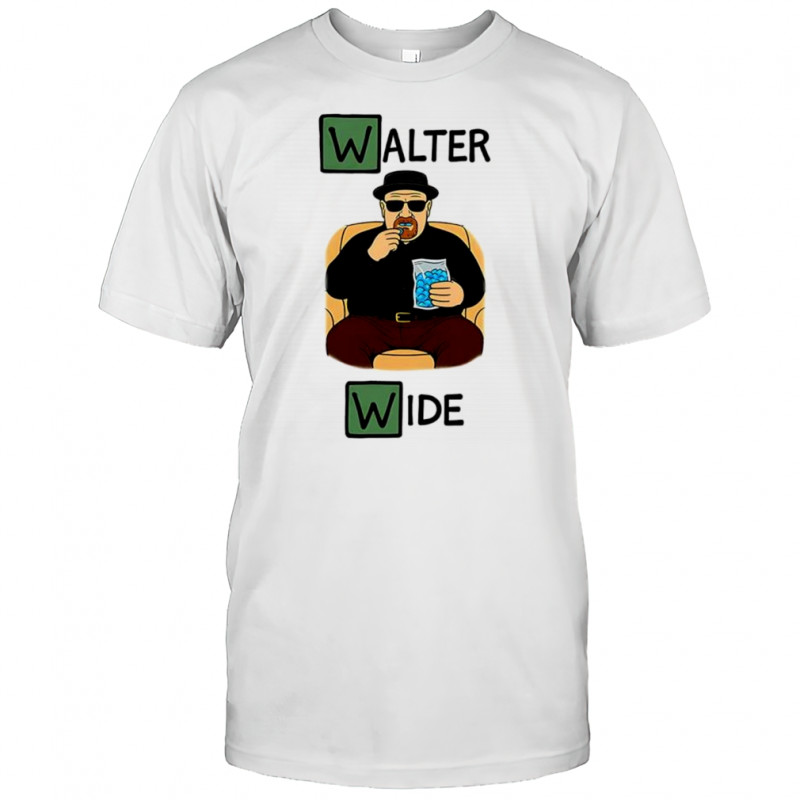 Walter Wide White Breaking Bad caricature shirt