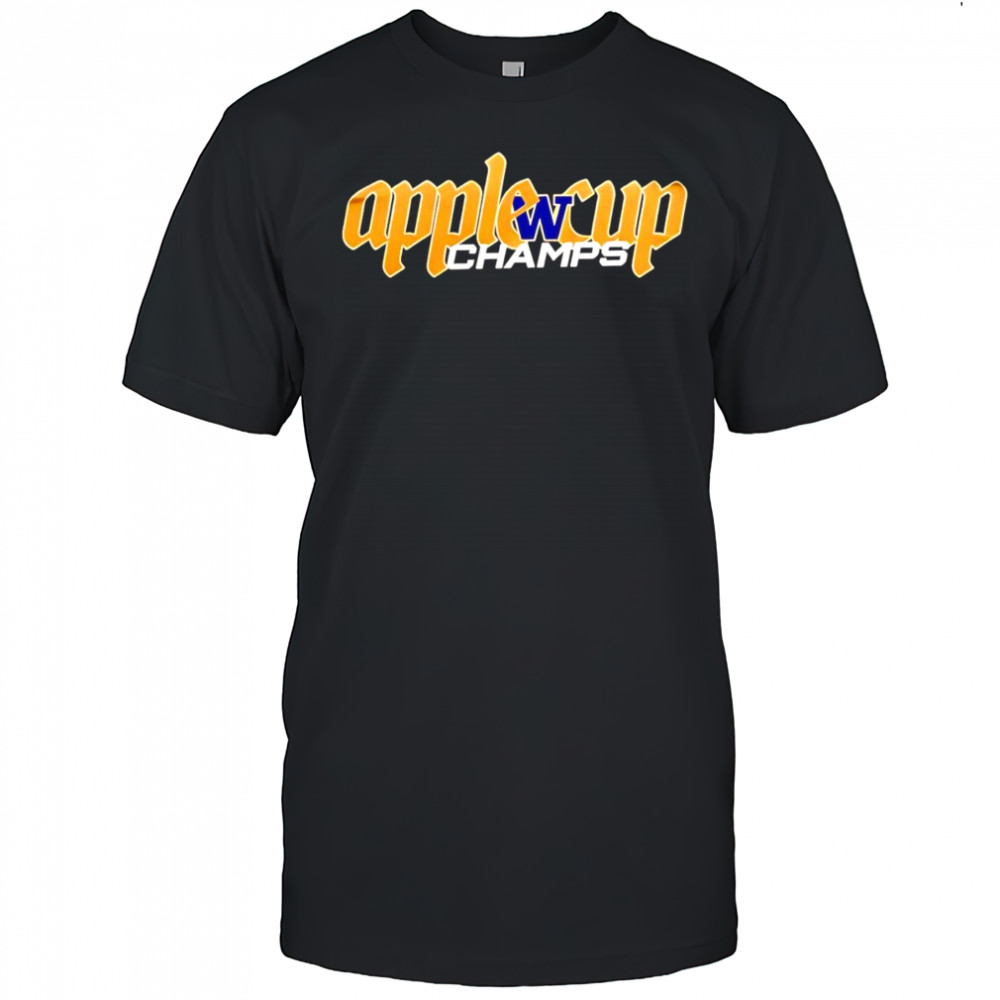 Washington Huskies AppleCup Champs 2025 shirt