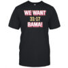 We want Bama score Florida State shirt