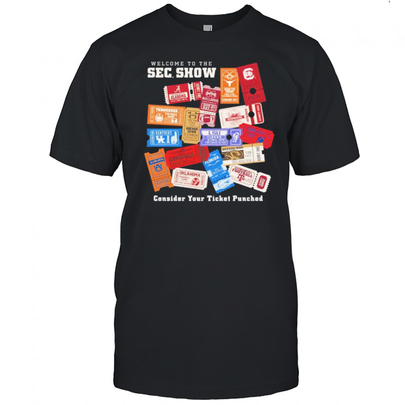 Welcome to the SEC show retro shirt