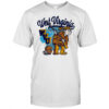 West Virginia University mountaineers throwback retro badge script shirt