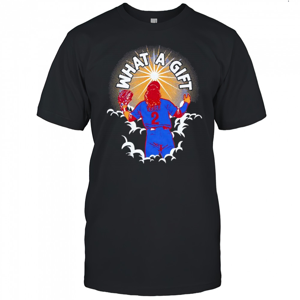 What a gift Harrison Bader Philadelphia Phillies shirt