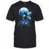 Wild boar howling at the moon shirt