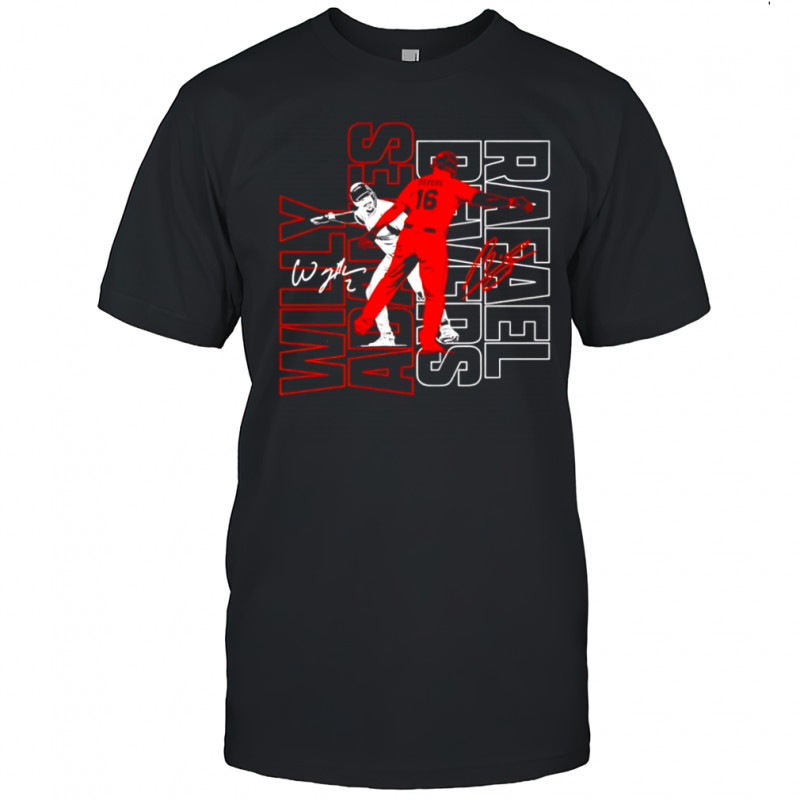 Willy Adames and Rafael Devers Dap Up signature shirt