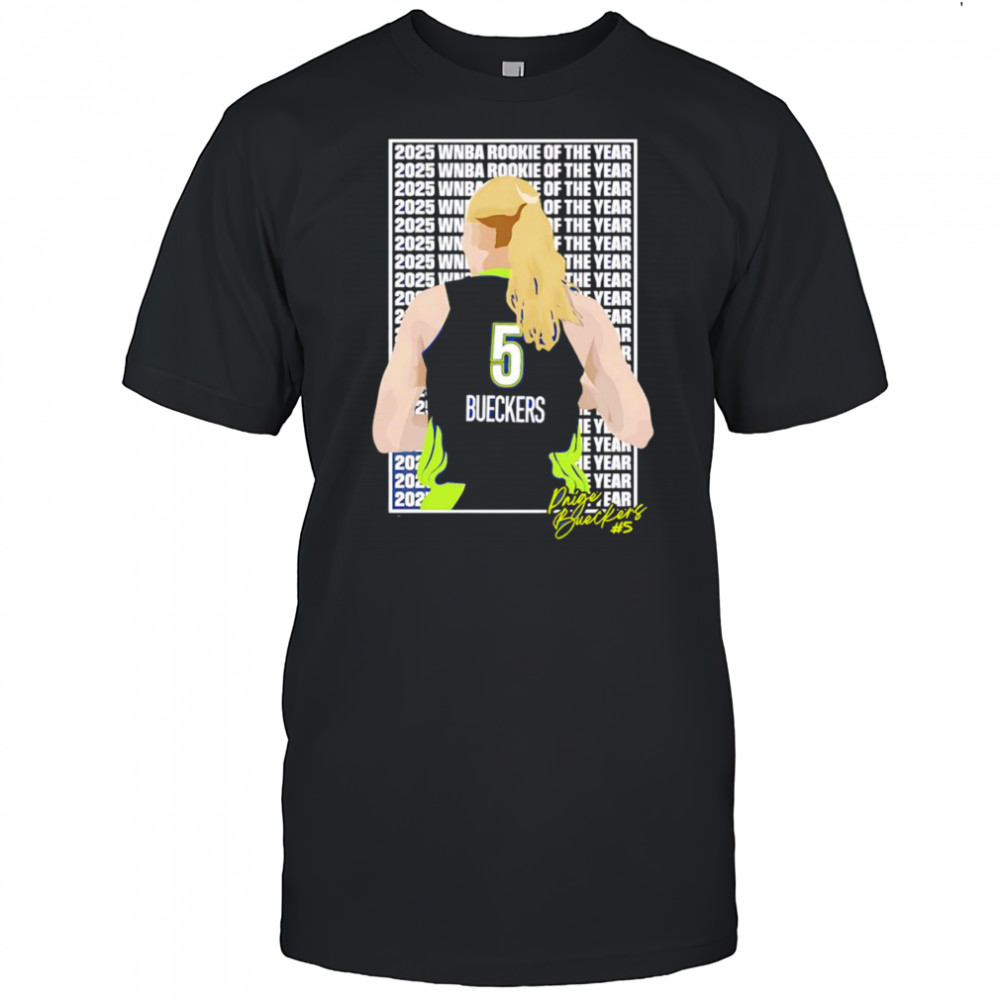 WNBA Rookie of the Year Paige Bueckers shirt
