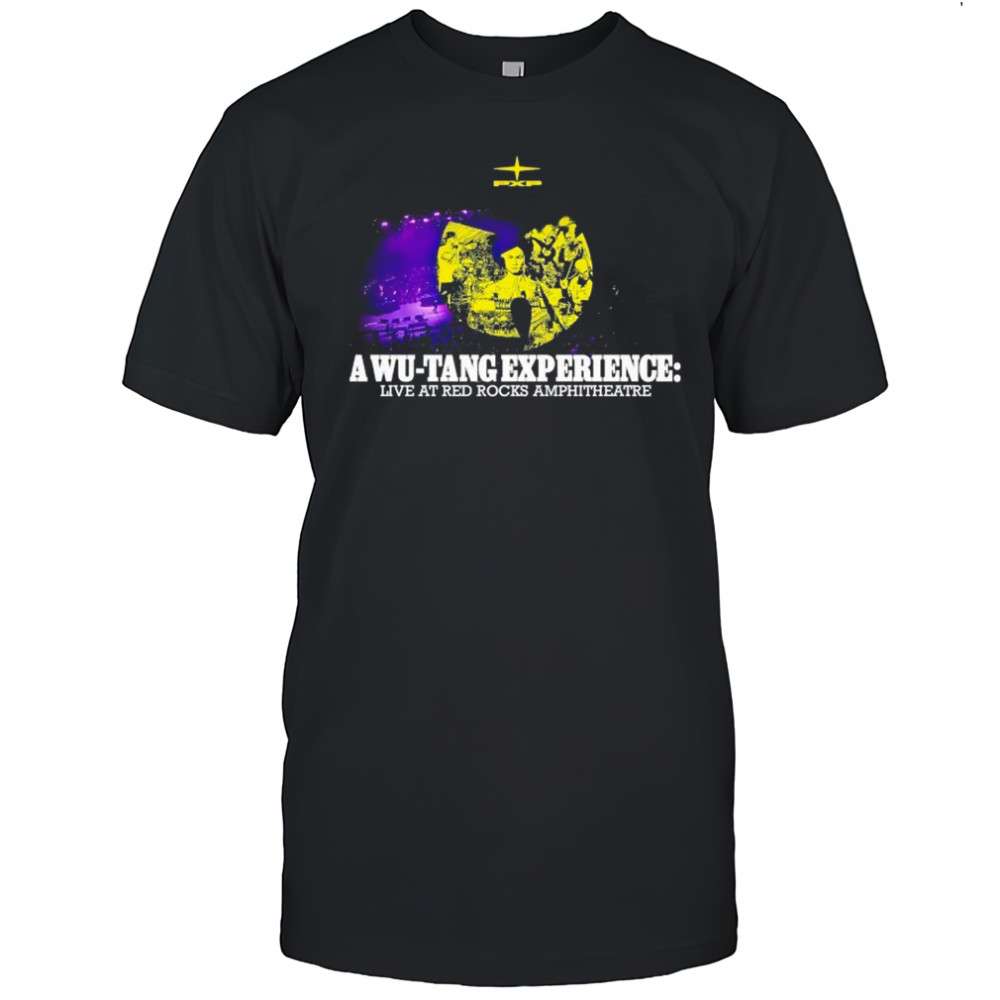 Wu-Tang Clan X Project X Paris Live At Red Rocks Amphitheatre T-shirt