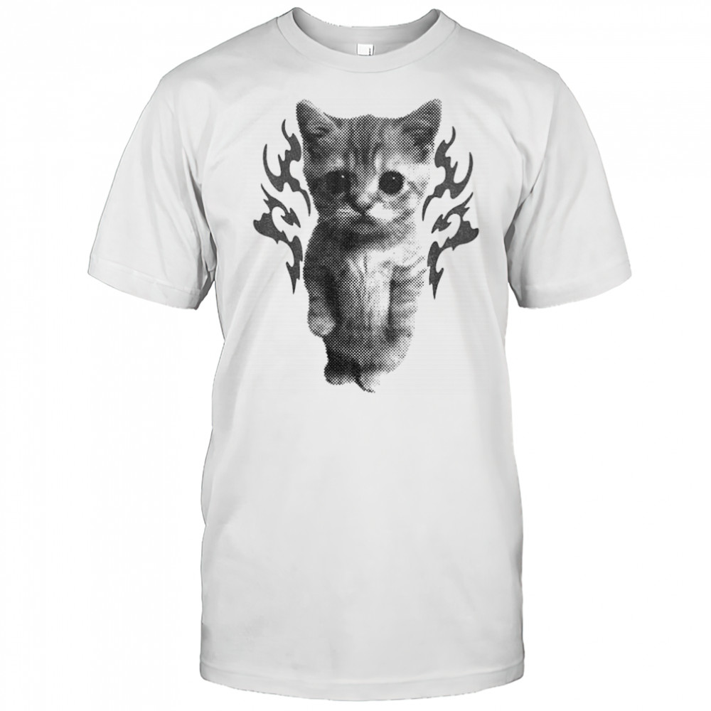 Y2K Goofy Cat Meme 90s Vintage shirt