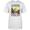 Yellowstone National Park Vintage Hiking Camping Nature shirt