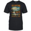Yellowstone National Park Vintage Hiking Camping shirt