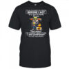 Yoda I was taught to think before I act so if I smack the stupidity out of you rest assured shirt