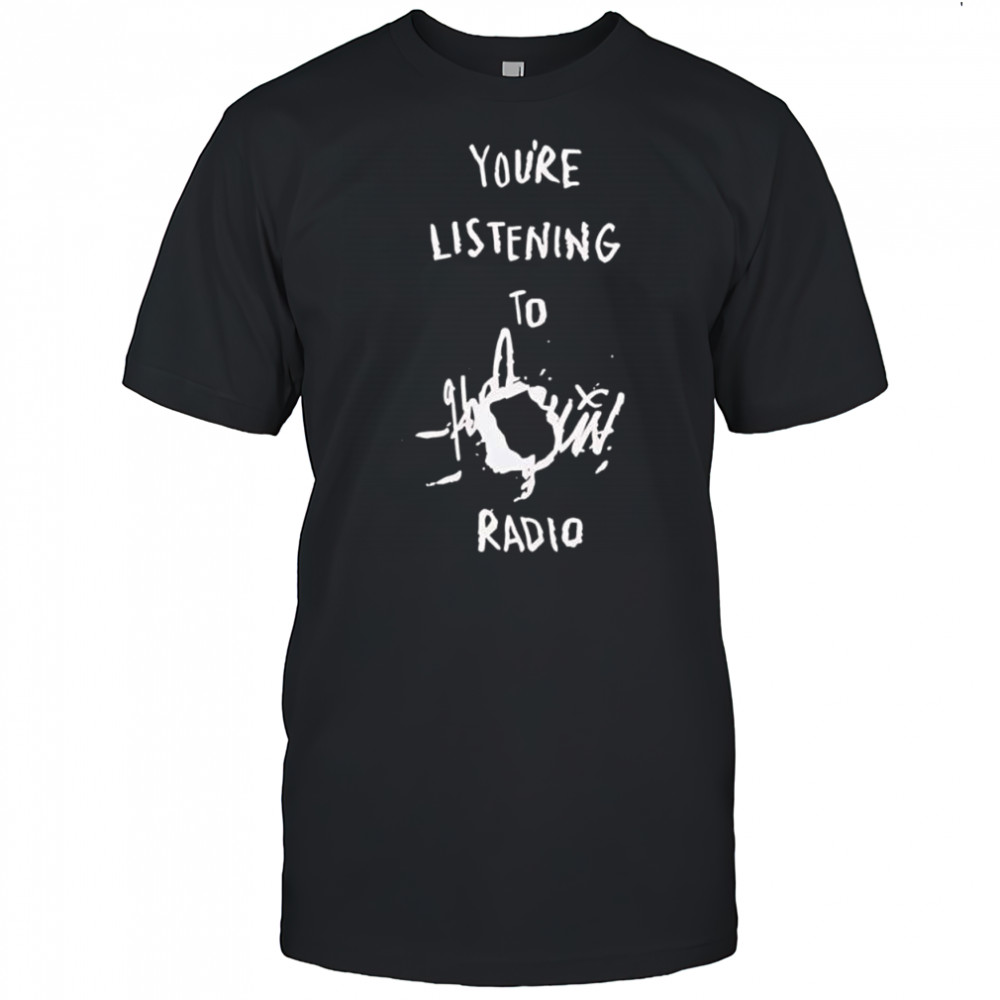 You’re listening to harlequin radio shirt