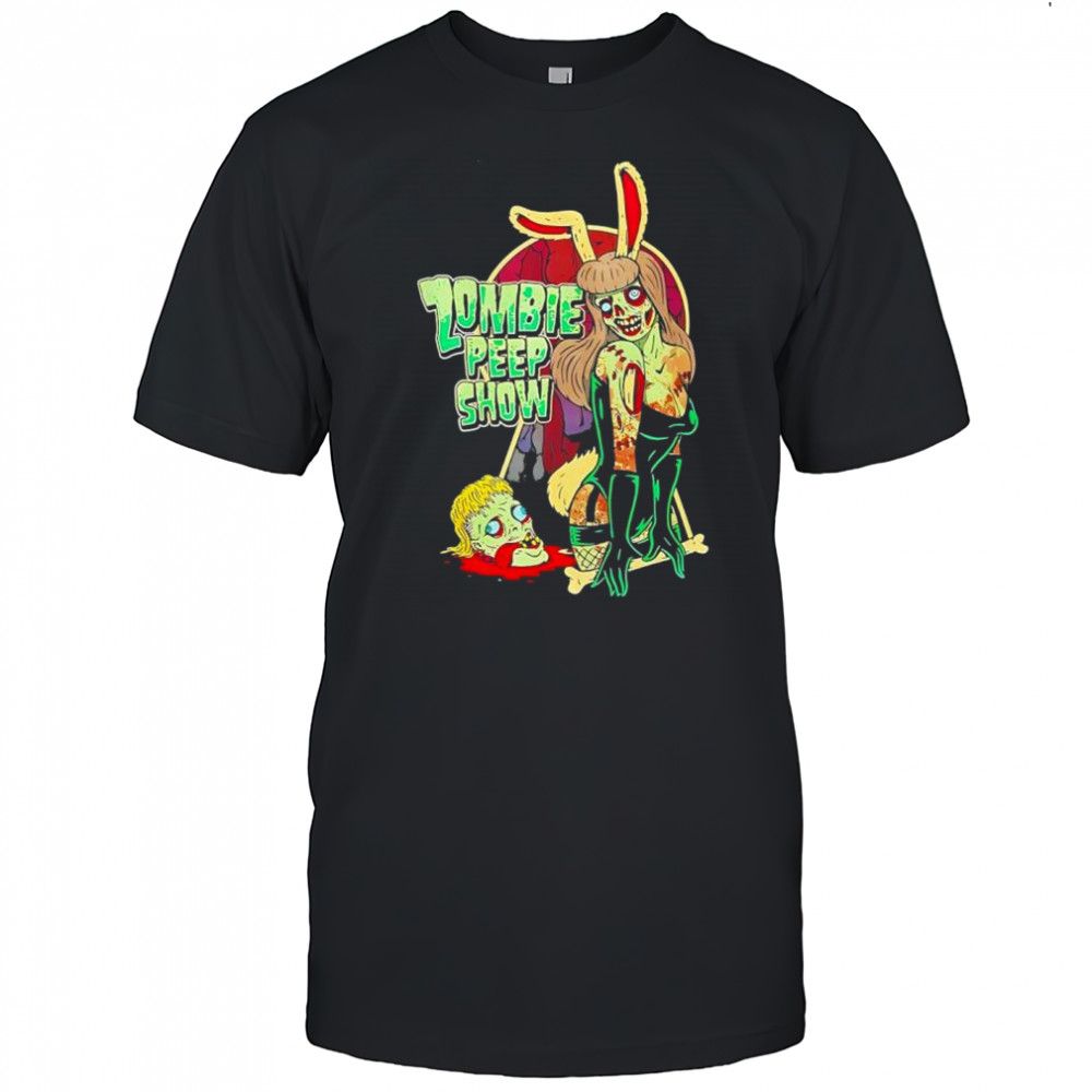 Zombie Peep Show design poster shirt