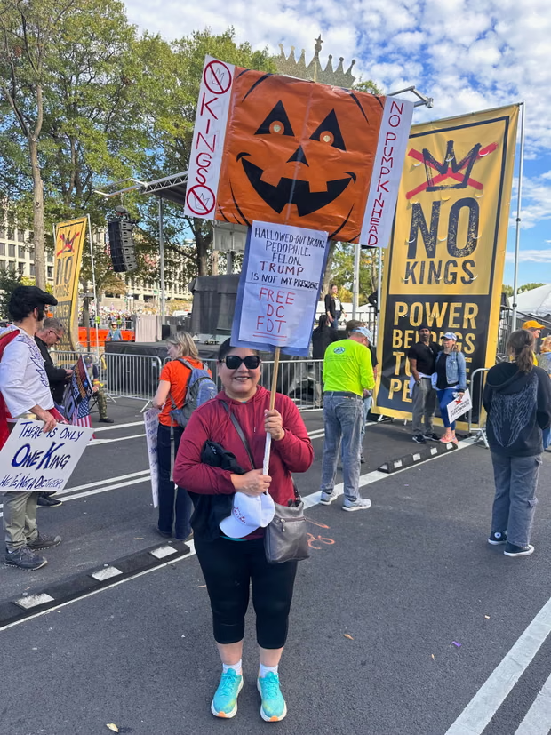 No Kings protesters on their hopes for resistance movement against Trump ‘If we lose momentum we lose the fight’