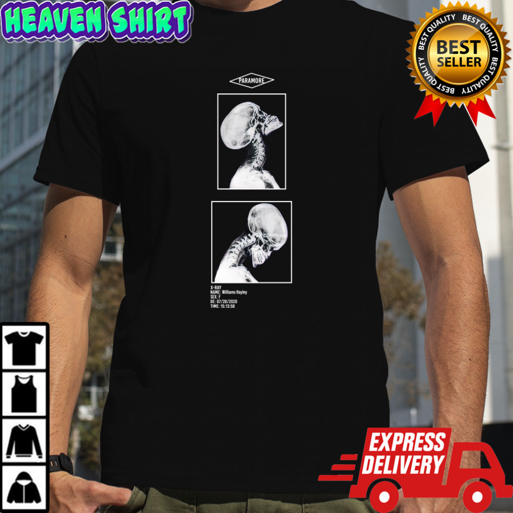 2023 Paramore x ray name Williams Hayley t-shirt