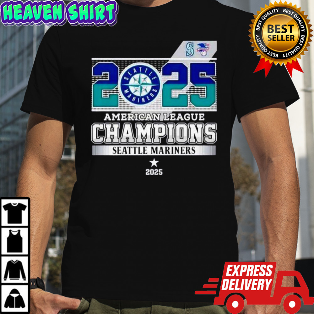 2025 American League Champions Seattle Mariners Graphic T-Shirt