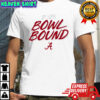 2025 Bowl Bound Alabama Football logo shirt