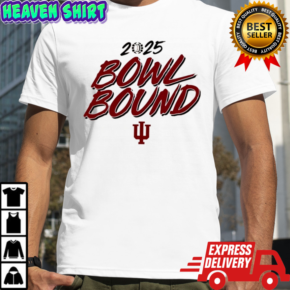 2025 Bowl Bound Indiana Hoosiers logo shirt