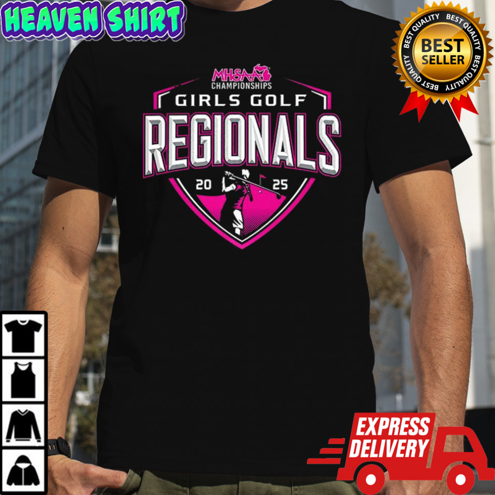 2025 MHSAA Girls Golf Regionals shirt
