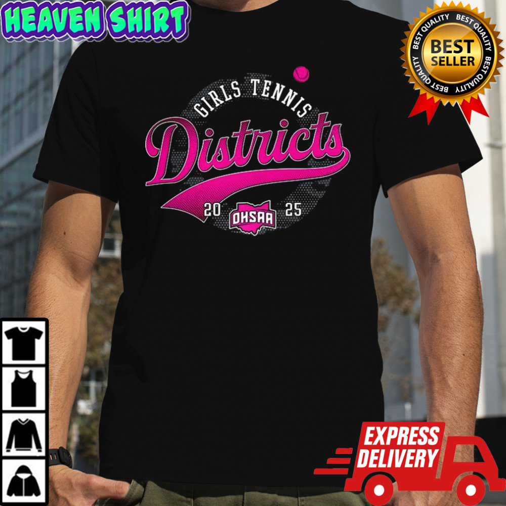 2025 OHSAA Girls Tennis Districts shirt