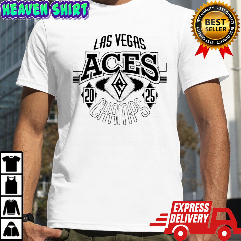 2025 WNBA Champs Las Vegas Aces T-Shirt