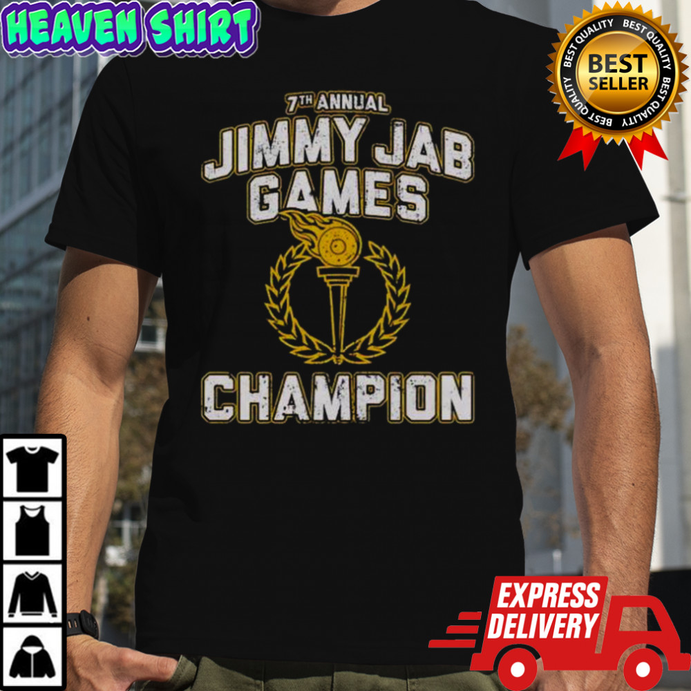 7th Annual Jimmy Jab Games Champion T-Shirt