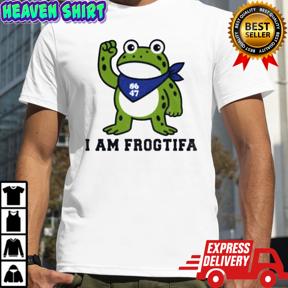86 47 Portland Frogs against fascism shirt