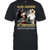 Alan Jackson 38th Anniversary 1987-2025 Thank You For The Music T-Shirt