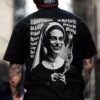 In Seventh Heaven Smoking Nun Print Men's T-shirt