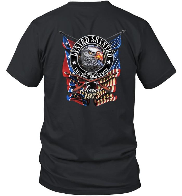Lynyrd Skynyrd Free Bird Simple Man Eagle Since 1973 T-Shirt