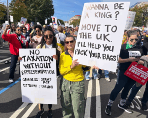 No Kings protesters on their hopes for resistance movement against Trump ‘If we lose momentum we lose the fight’