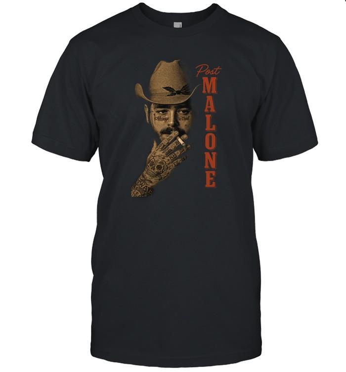 Post Malone Cowboy Vintage Country Style T-Shirt