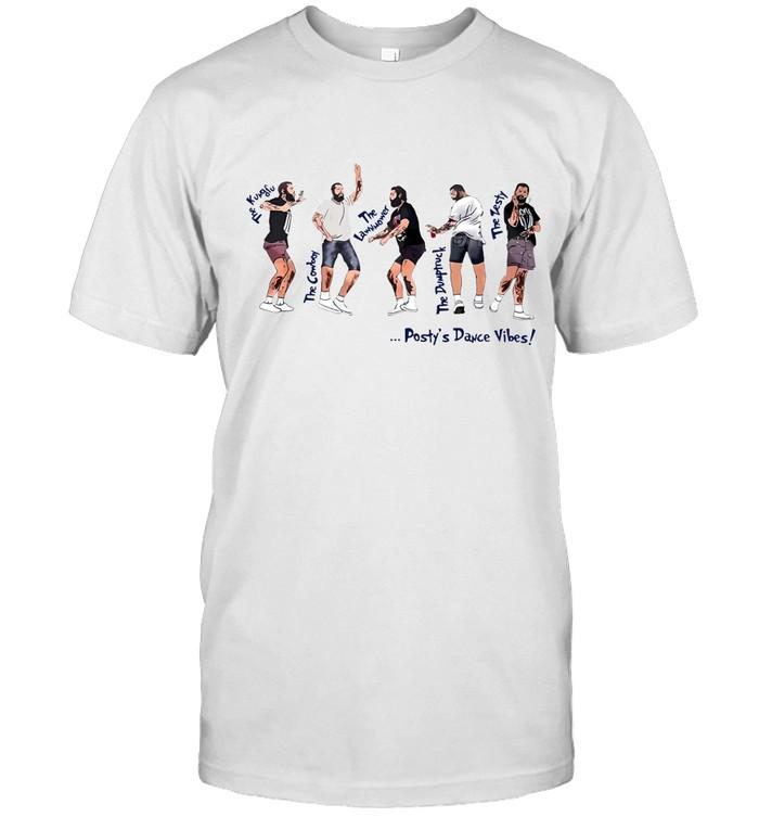 Post Malone Dance Vibes Cartoon Style White T-Shirt