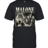 Post Malone Guitar Performance Black And White Art T-Shirt