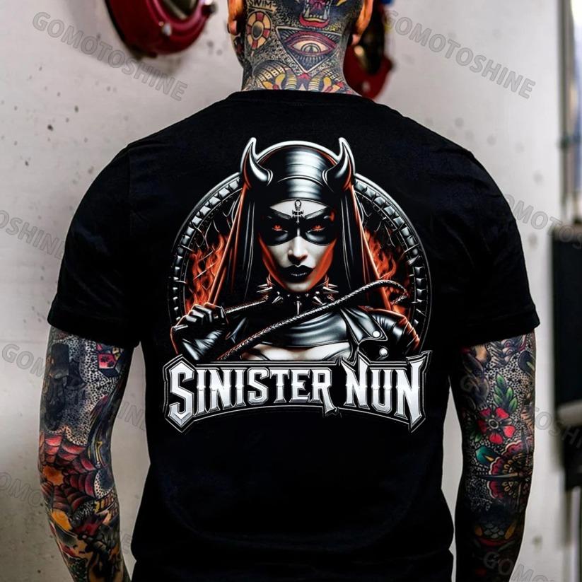 SINISTER NUN Devil Nun T-shirt