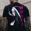 Smoking Nun Japanese Print Men's T-shirt