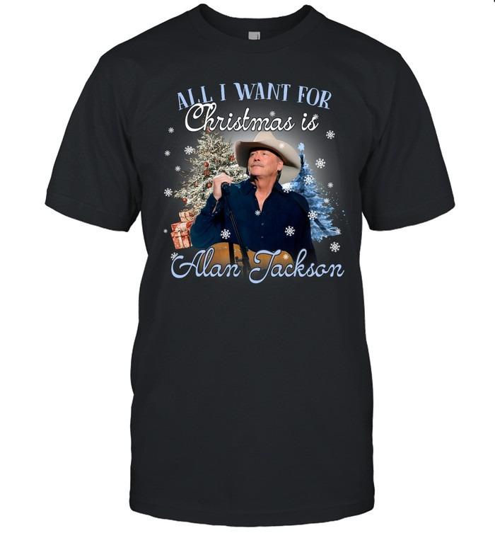 Snoopy Listening To Alan Jackson Music Alone T-Shirt