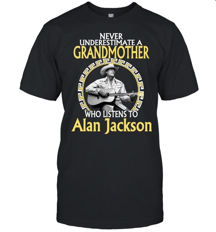 Snoopy Sometimes I Need To Listen To Alan Jackson T-Shirt