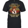 Some Of Us Grew Up Listening To Reba McEntire The Cool Ones Still Do Vintage Sunset T-Shirt