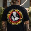 THOU SHALL NOT SUCKETH AT EVERYTHING Praying Old Nun Print Men's T-shirt