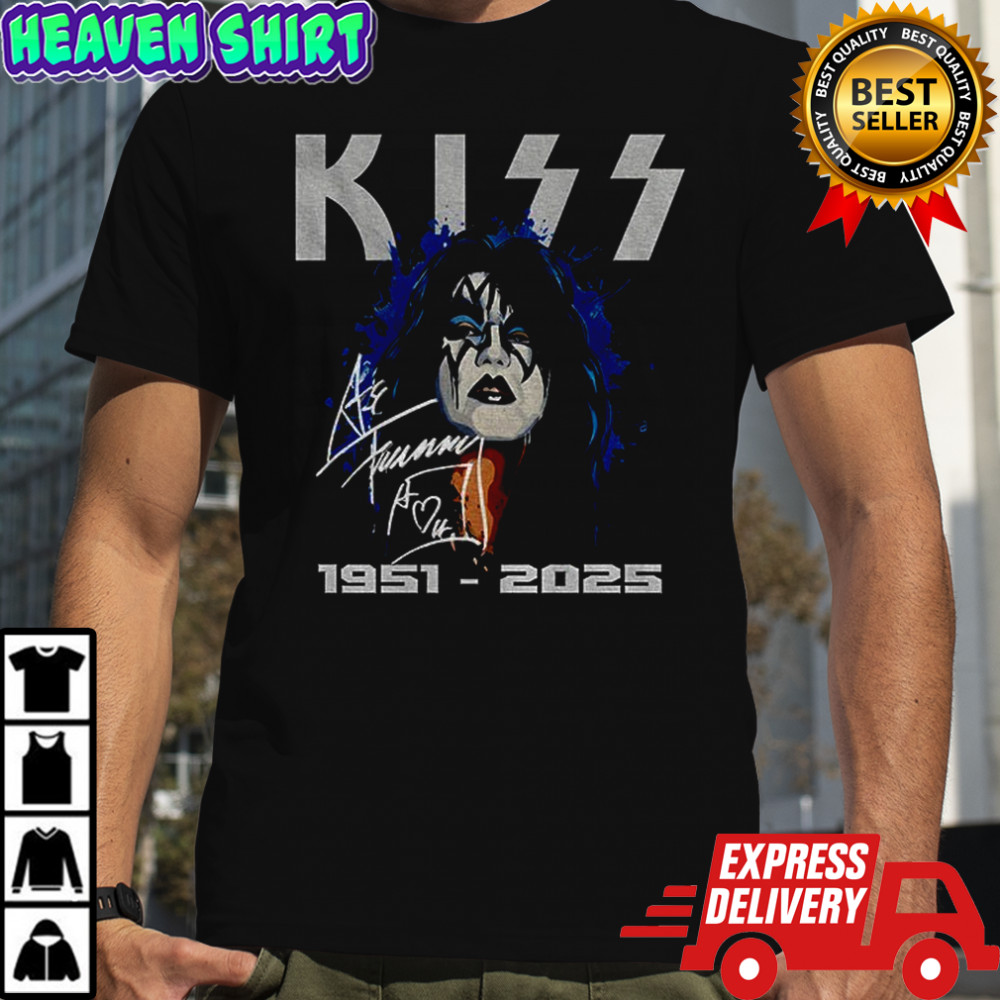 Ace Frehley memorial the spaceman RIP rock legend shirt