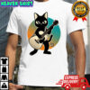 Acoustic guitar Black Cat T-shirt