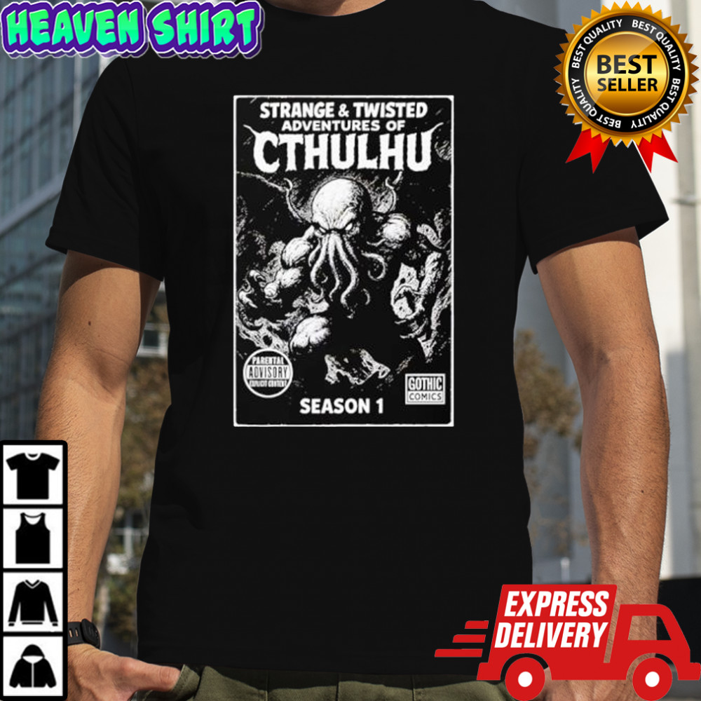 Adventures Of Cthulhu Horror Comic shirt