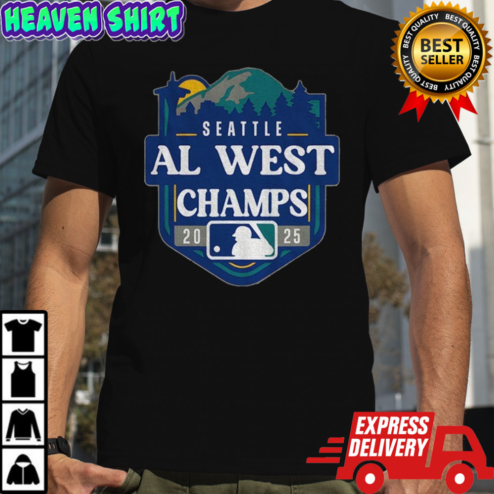 AL West Champs Seattle Mariners 2025 shirt