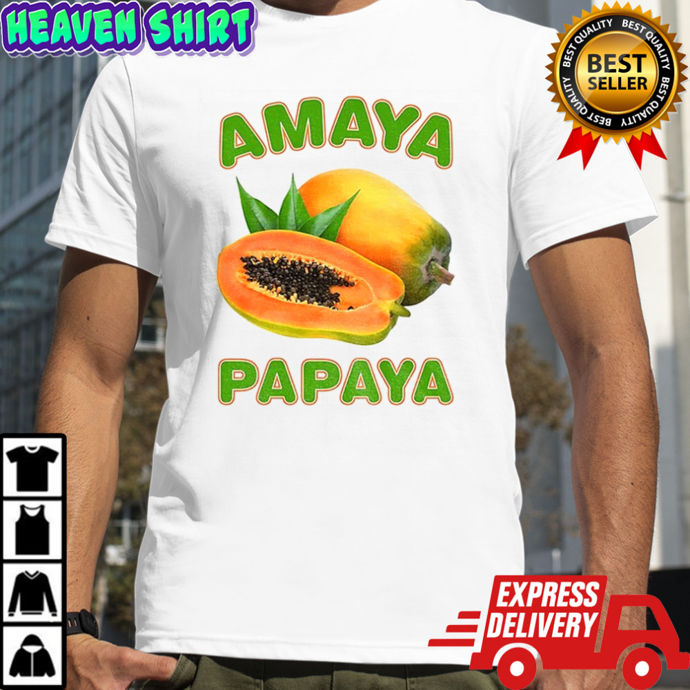 Amaya Papaya shirt