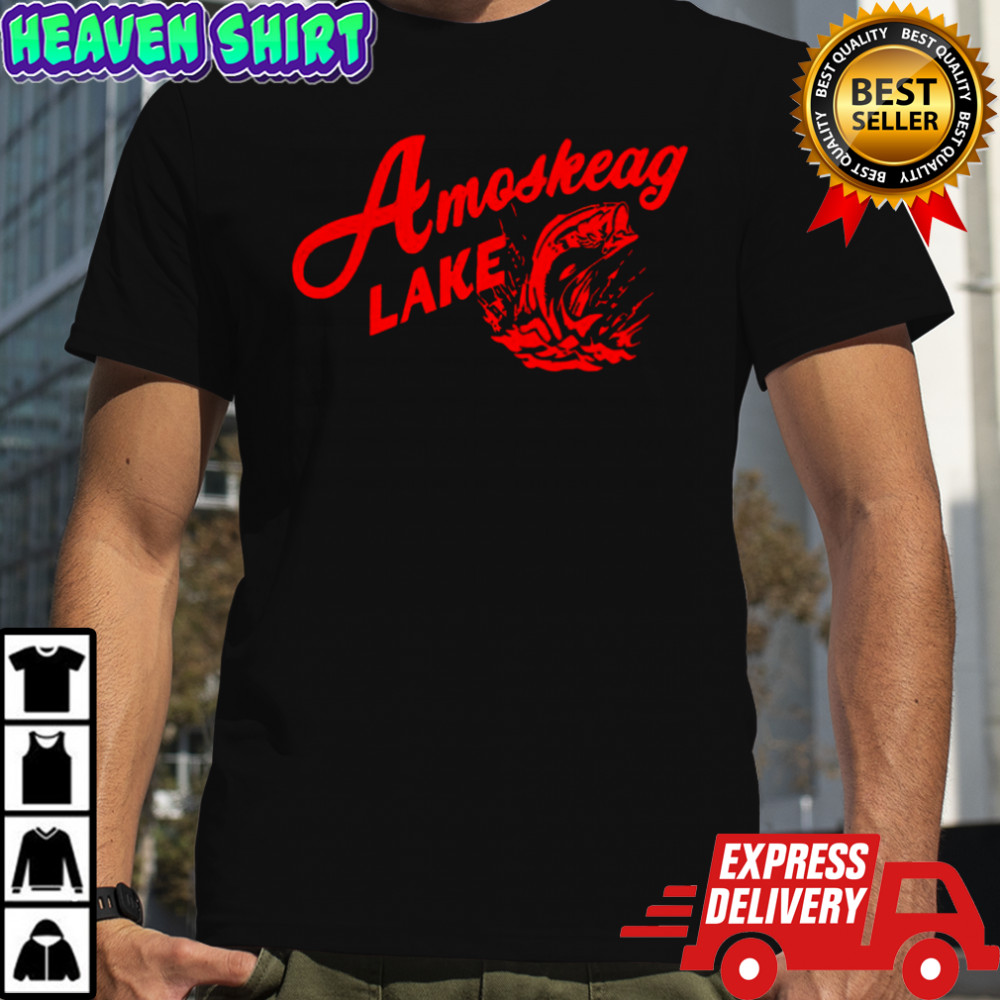 Amoskeag lake fishing shirt